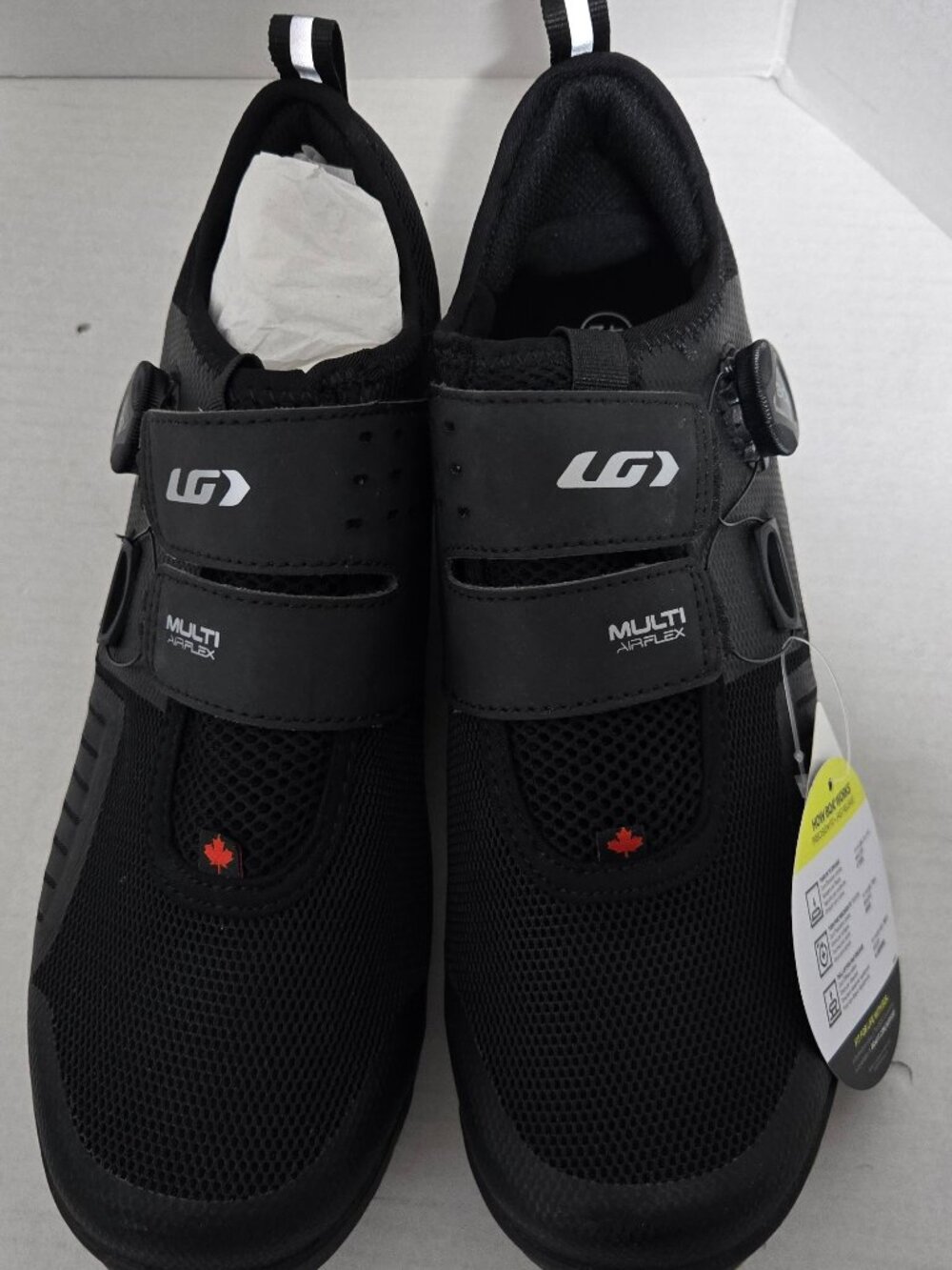 Louis Garneau BOA Multi Air Flex Cycling Shoes - Size 42 (US 9) 🚴‍♂️⚡